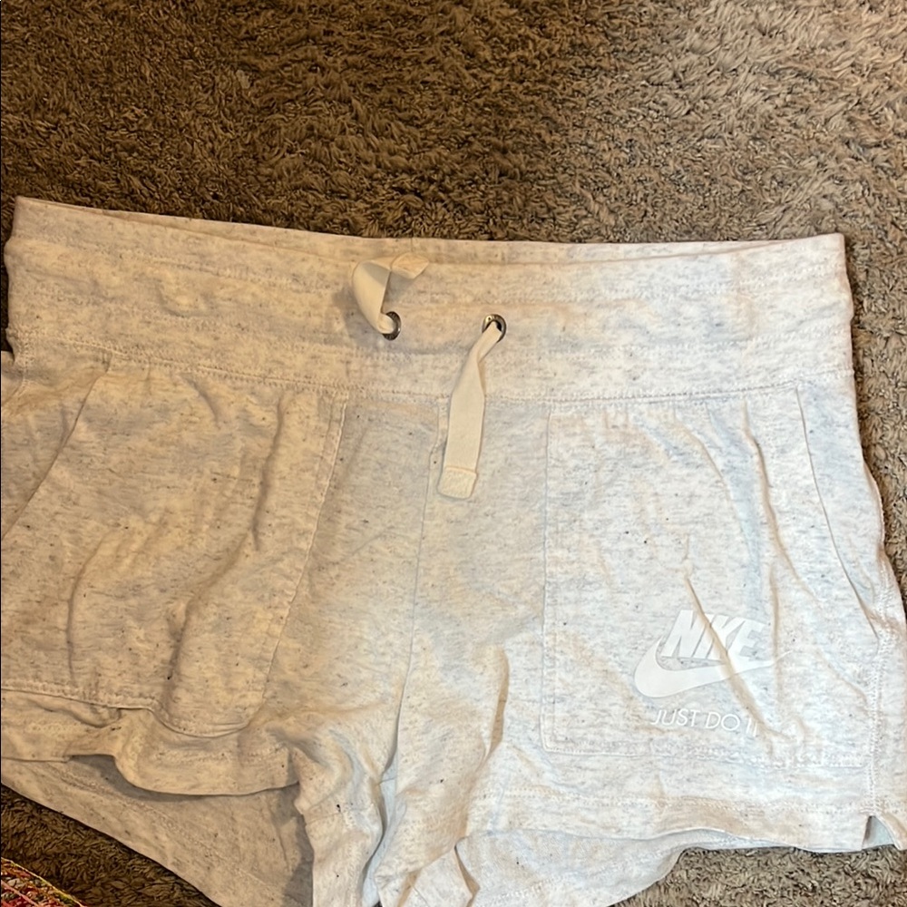 Nike Women's Gray Lounge Shorts